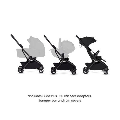 Nia Onyx Compact Travel Stroller