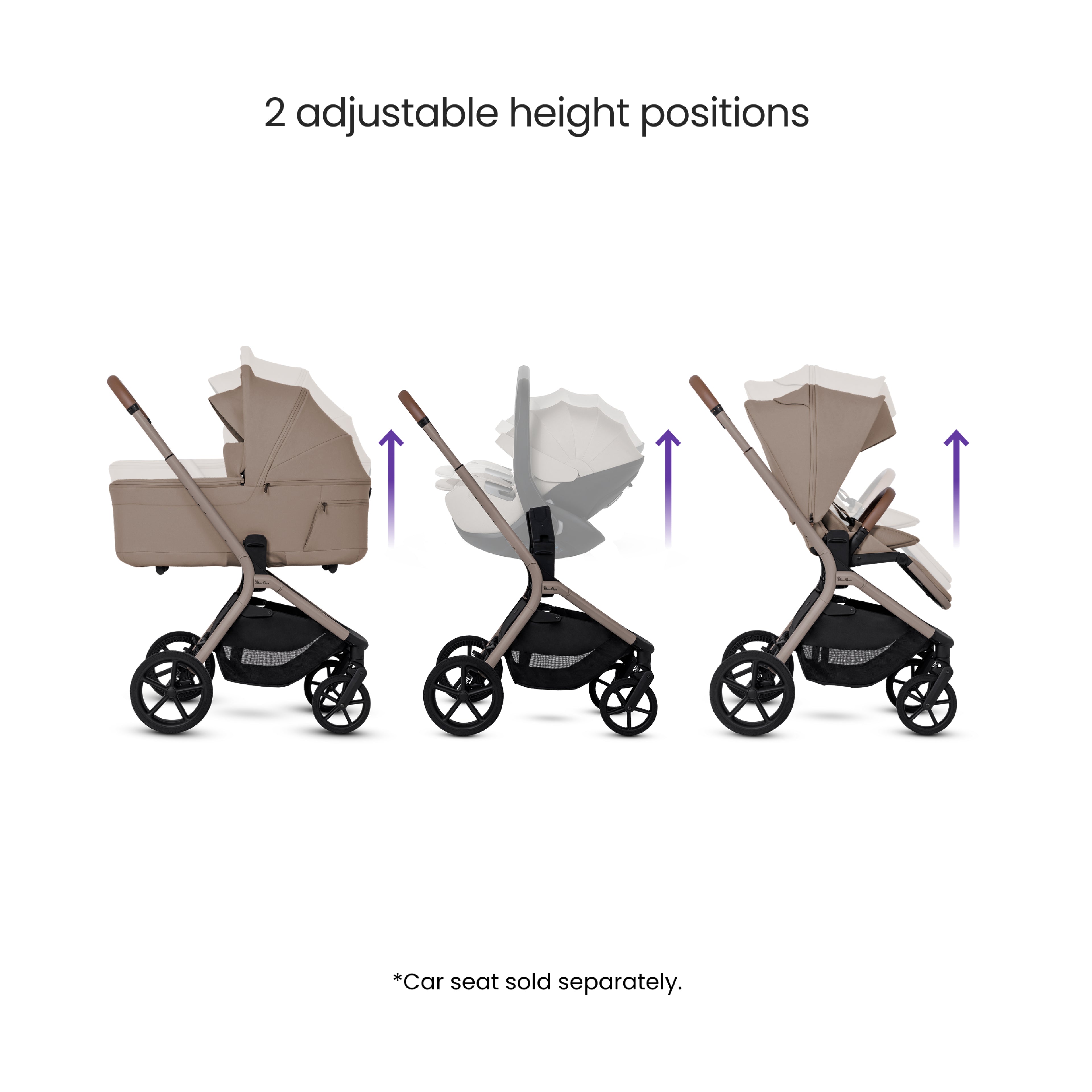 Breez Champagne Travel System Accessory Bundle (10 Piece)