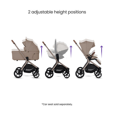 Breez Champagne Travel System Accessory Bundle (10 Piece)