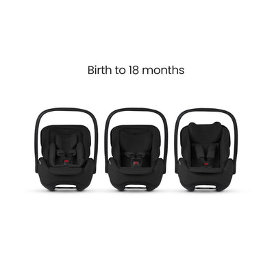Glide Plus 360 Infant Car Seat Iconic Black