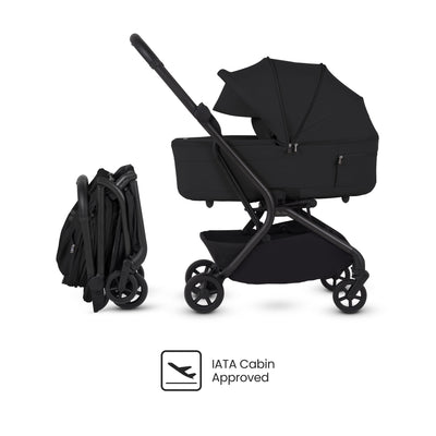 Nia Onyx Compact Travel System with Accessory Pack (12 Piece)