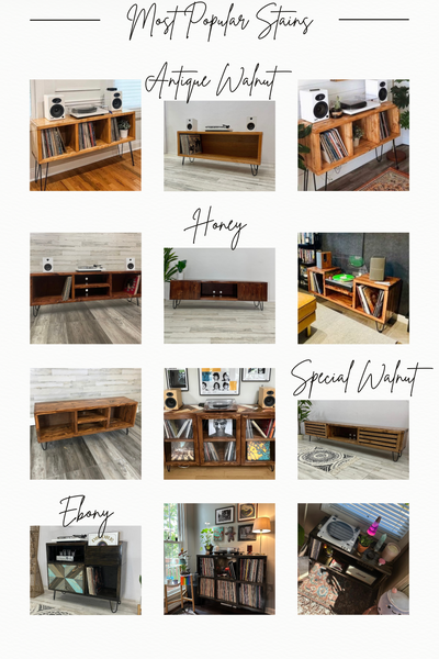 Open-Back Vinyl Record Storage