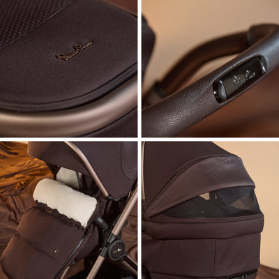 Reef 2 SPECIAL EDITION Ganache Travel System Ultimate 360 Iconic Black Family Car Seat Bundle (12 piece)
