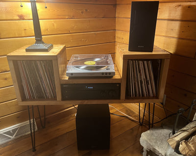 DropSet Vinyl Record Storage