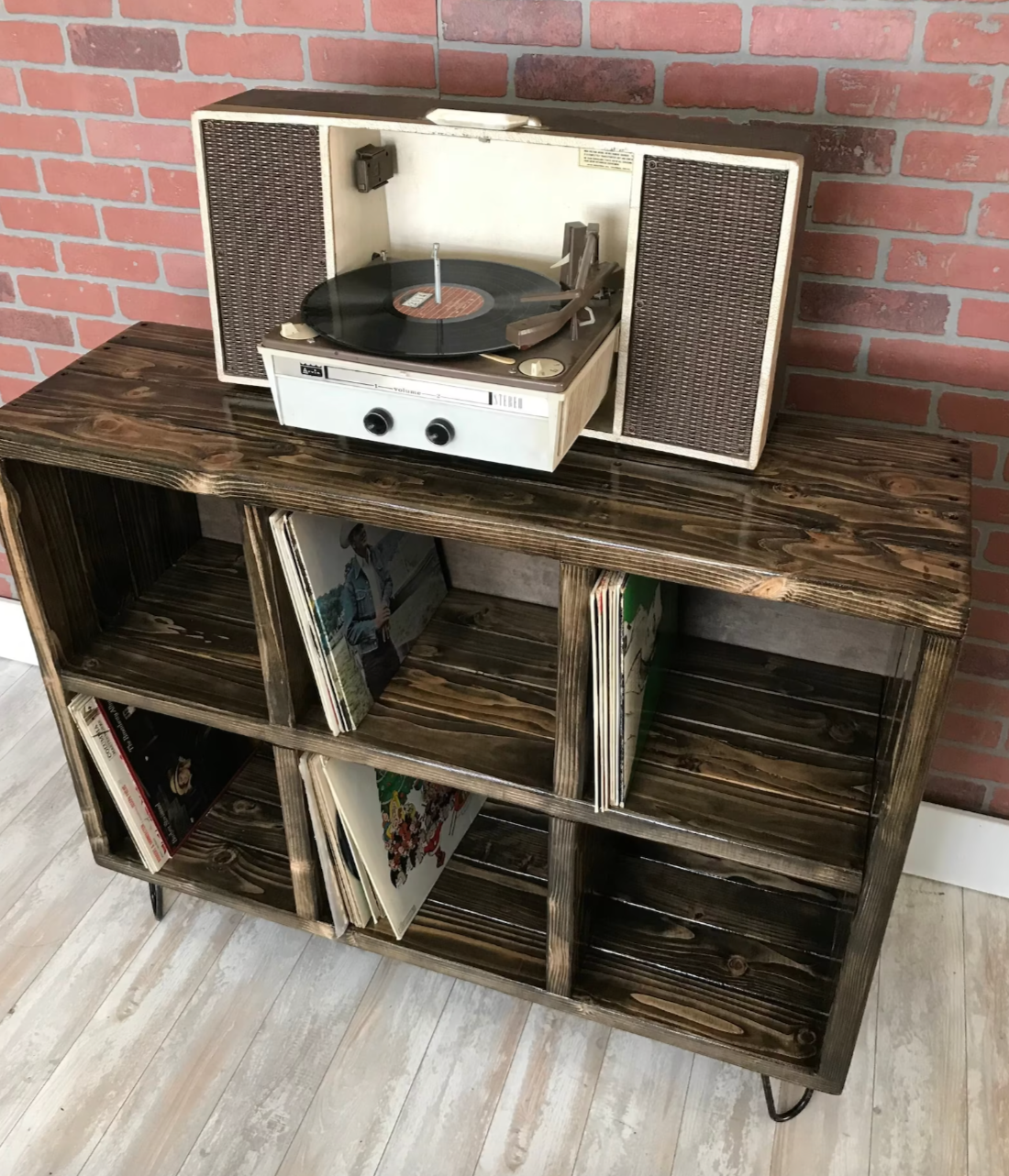 6Pack Vinyl Record Storage