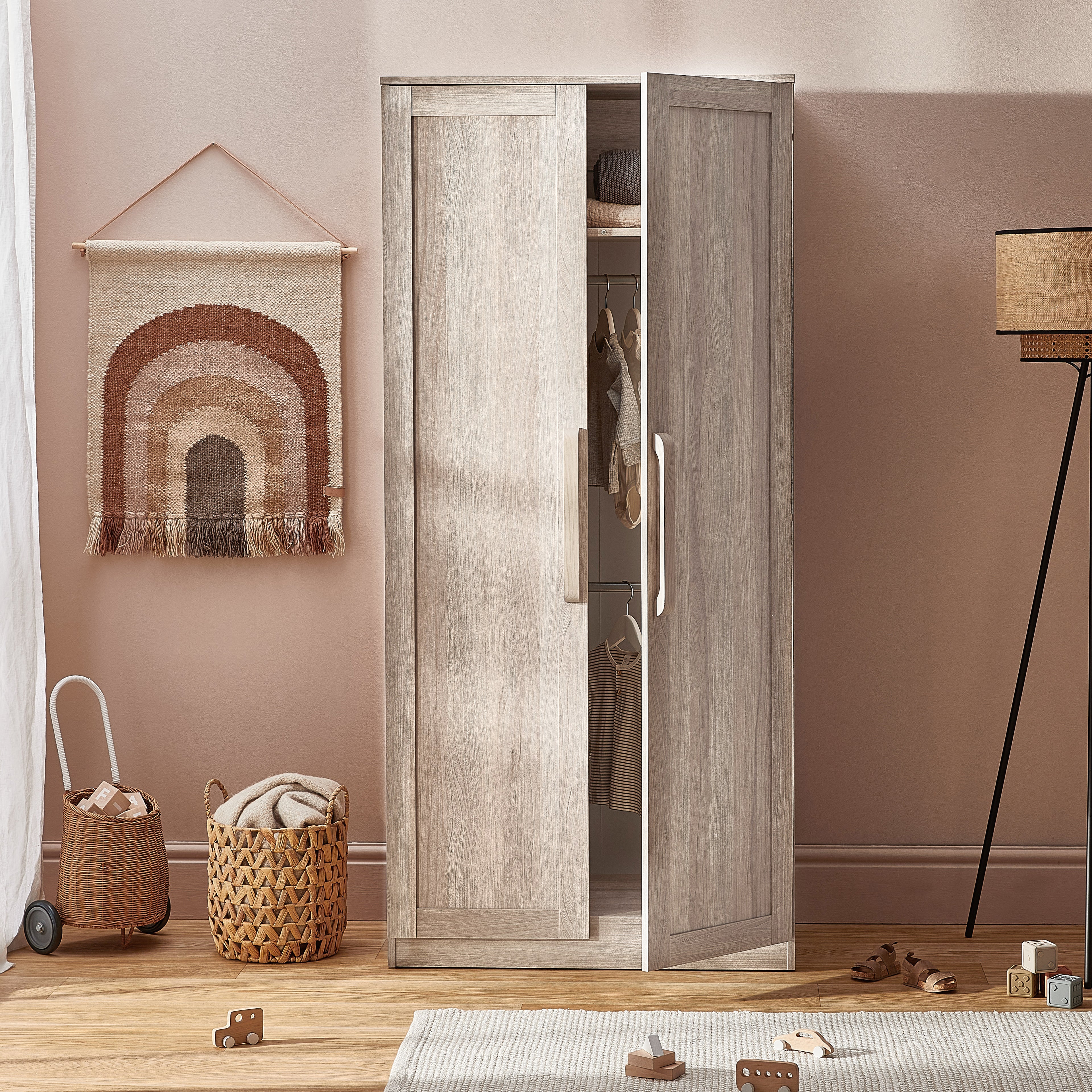 Bromley Oak 4 Piece Nursery Room Set