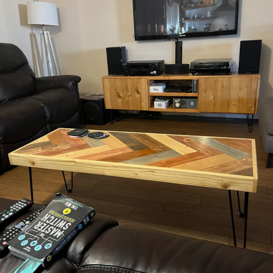 Herringbone Coffee Table