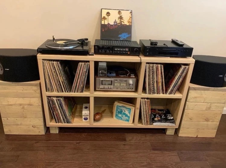 6Pack Vinyl Record Storage