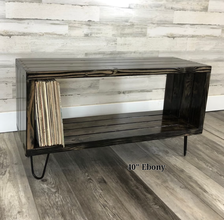 Open-Back Vinyl Record Storage