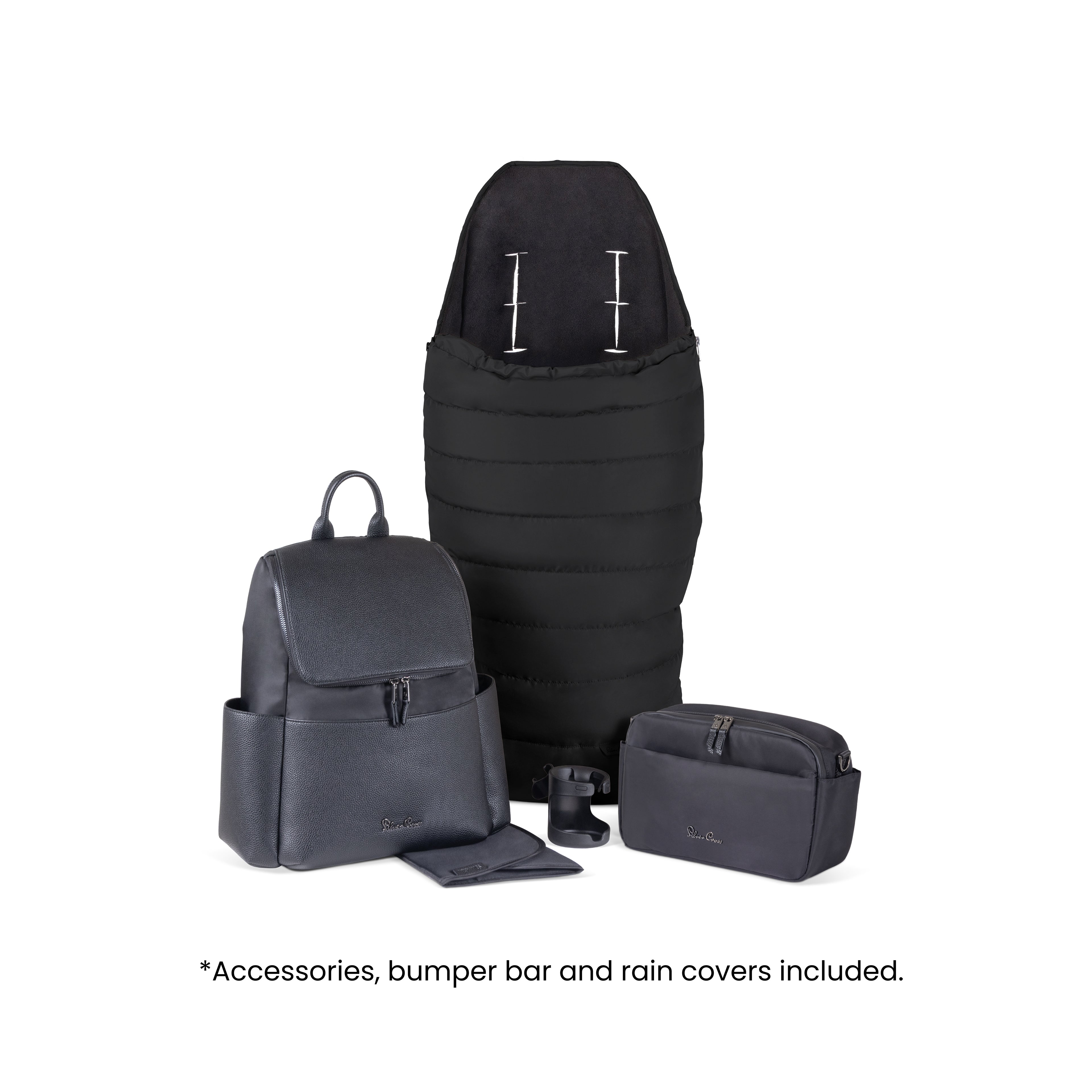 Nia Onyx Compact Travel System with Accessory Pack (12 Piece)