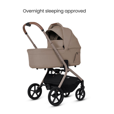 Breez Champagne Travel System Ultimate 360 Infant Carrier Bundle (12 piece)