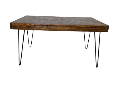 Starburst Pattern Coffee Table