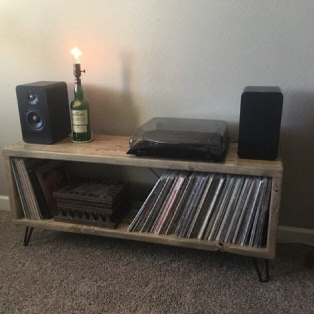 Open-Back Vinyl Record Storage