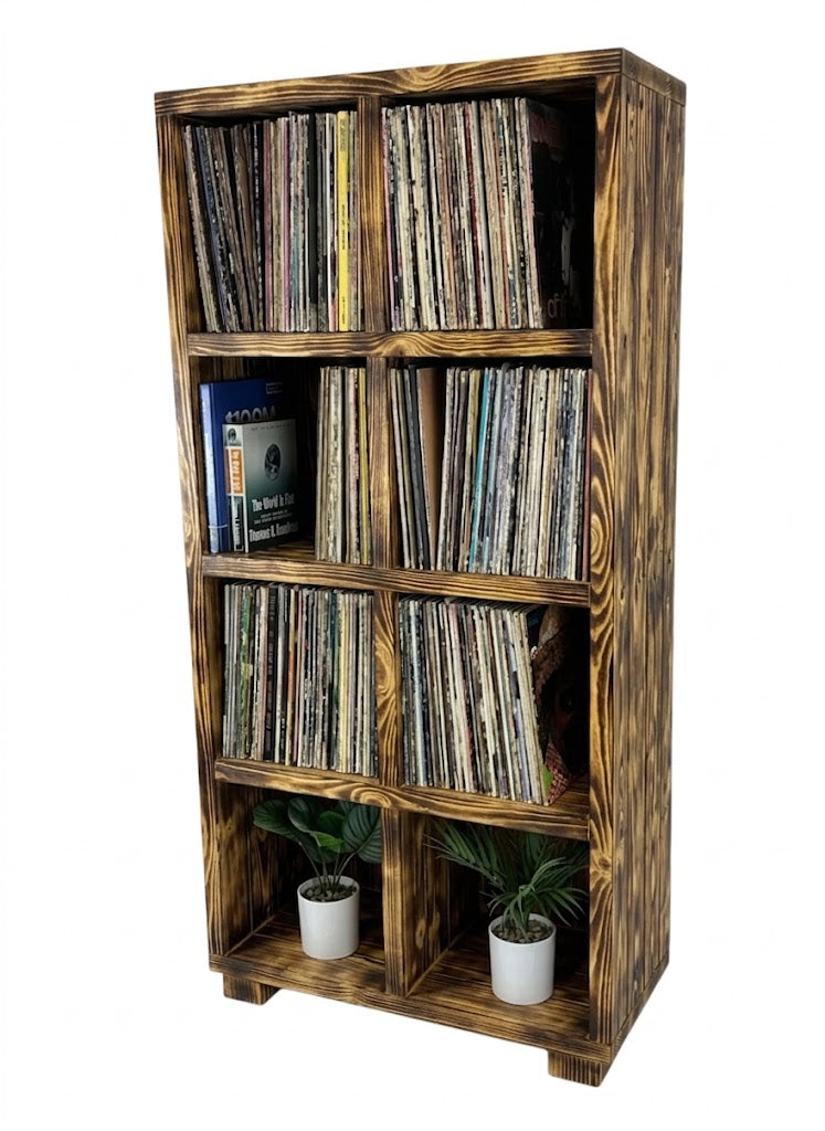 8Pack Vinyl Record Storage