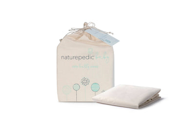 Naturepedic Waterproof Organic Crib Mattress Pad (Fitted)