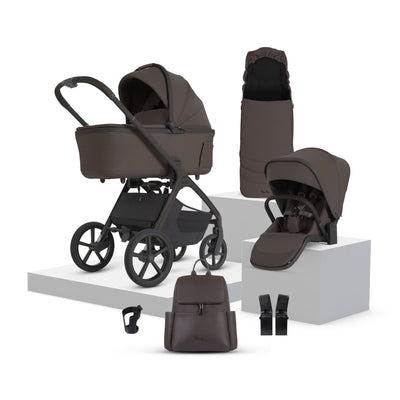 Cove 2 Chocolate Travel System Accessory Bundle (8 piece)