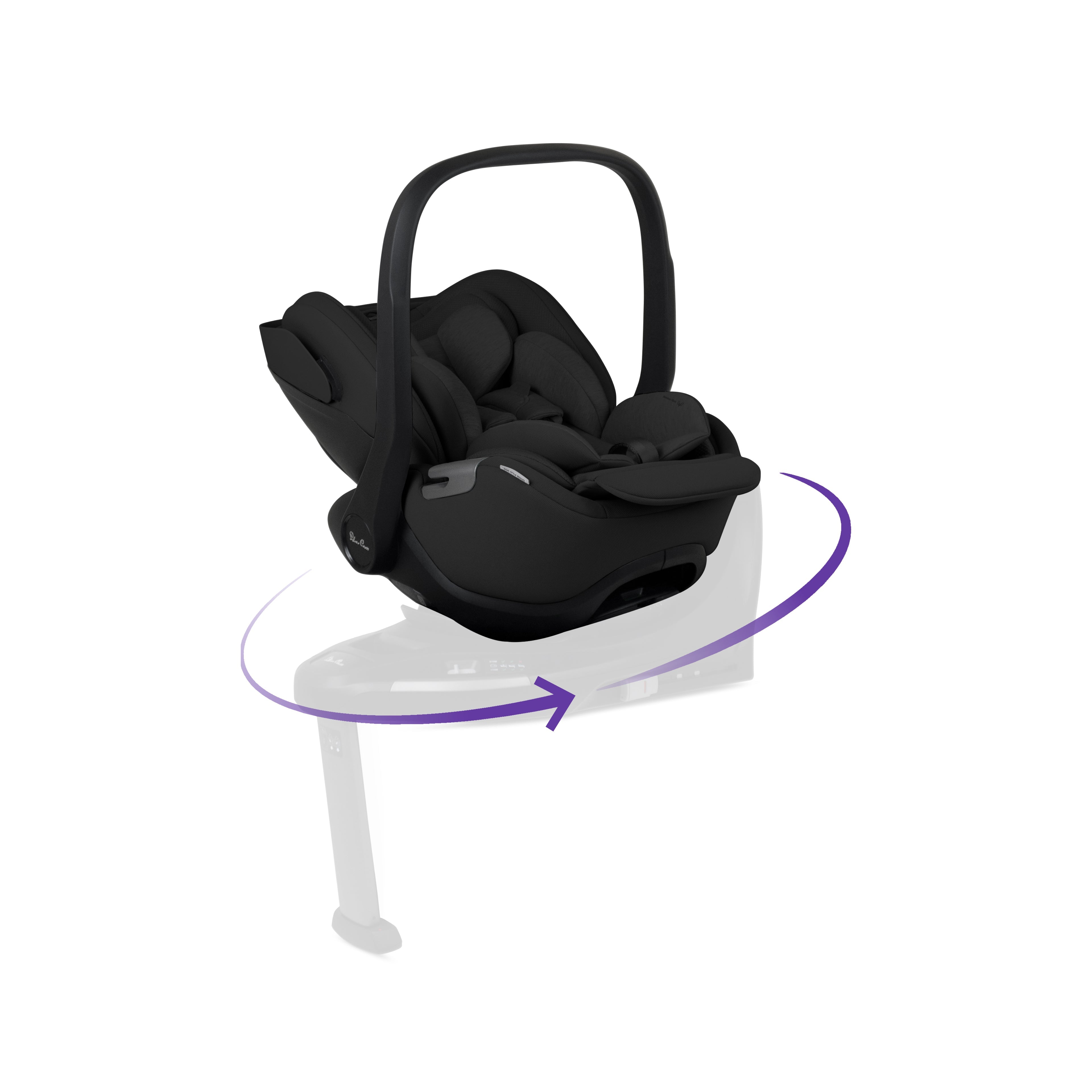 Glide Plus 360 Infant Car Seat Iconic Black