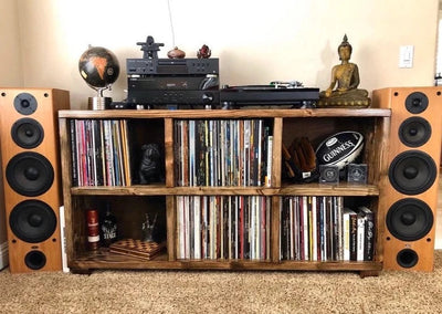 6Pack Vinyl Record Storage