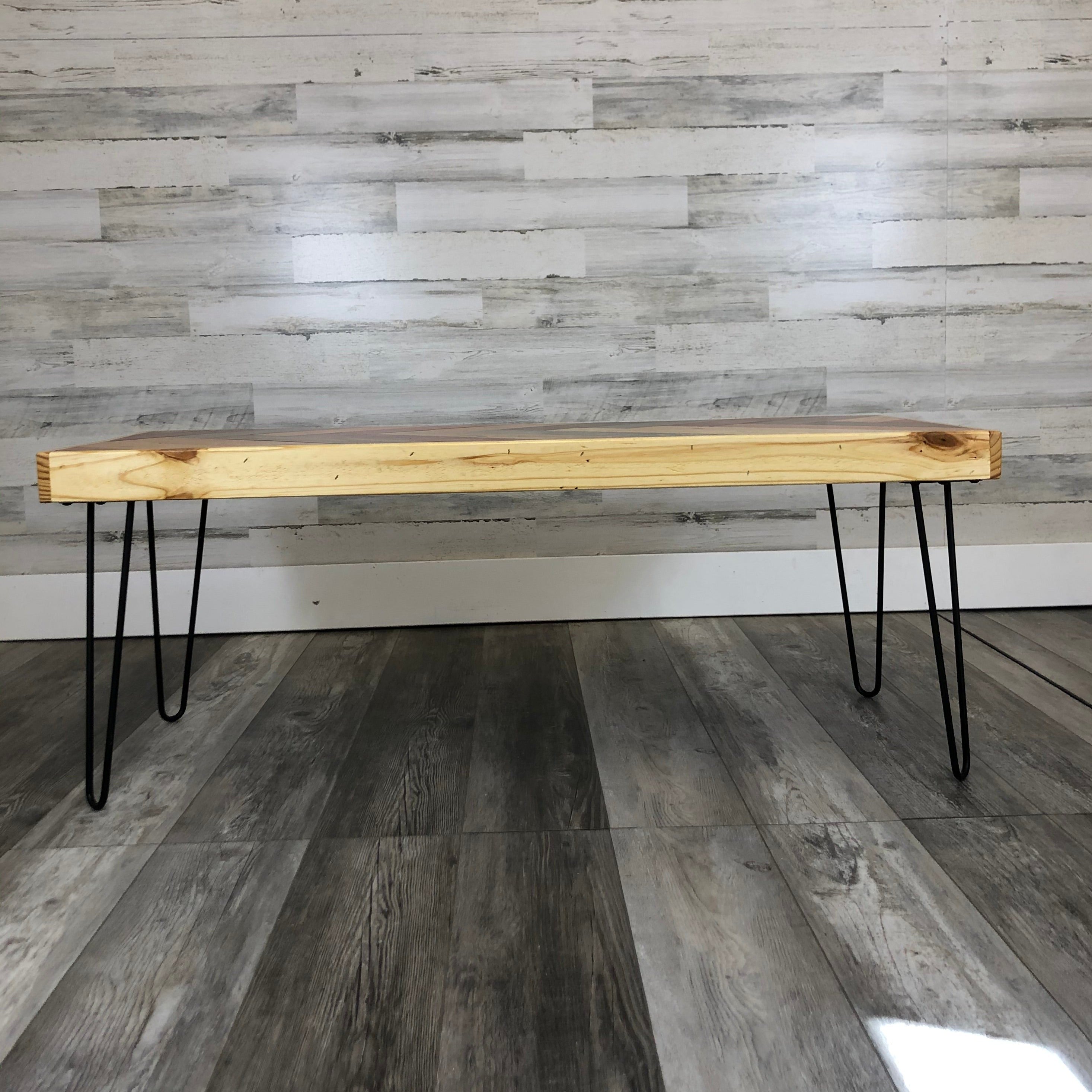Herringbone Coffee Table