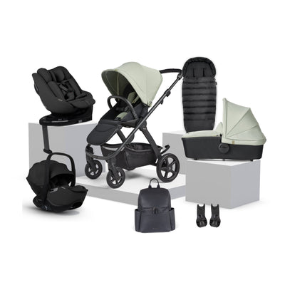 Tide Sage Travel System Ultimate 360 Family Car Seat Bundle (10 piece)