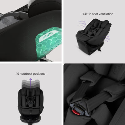 Plus 360 Family Car Seat Bundle Iconic Black
