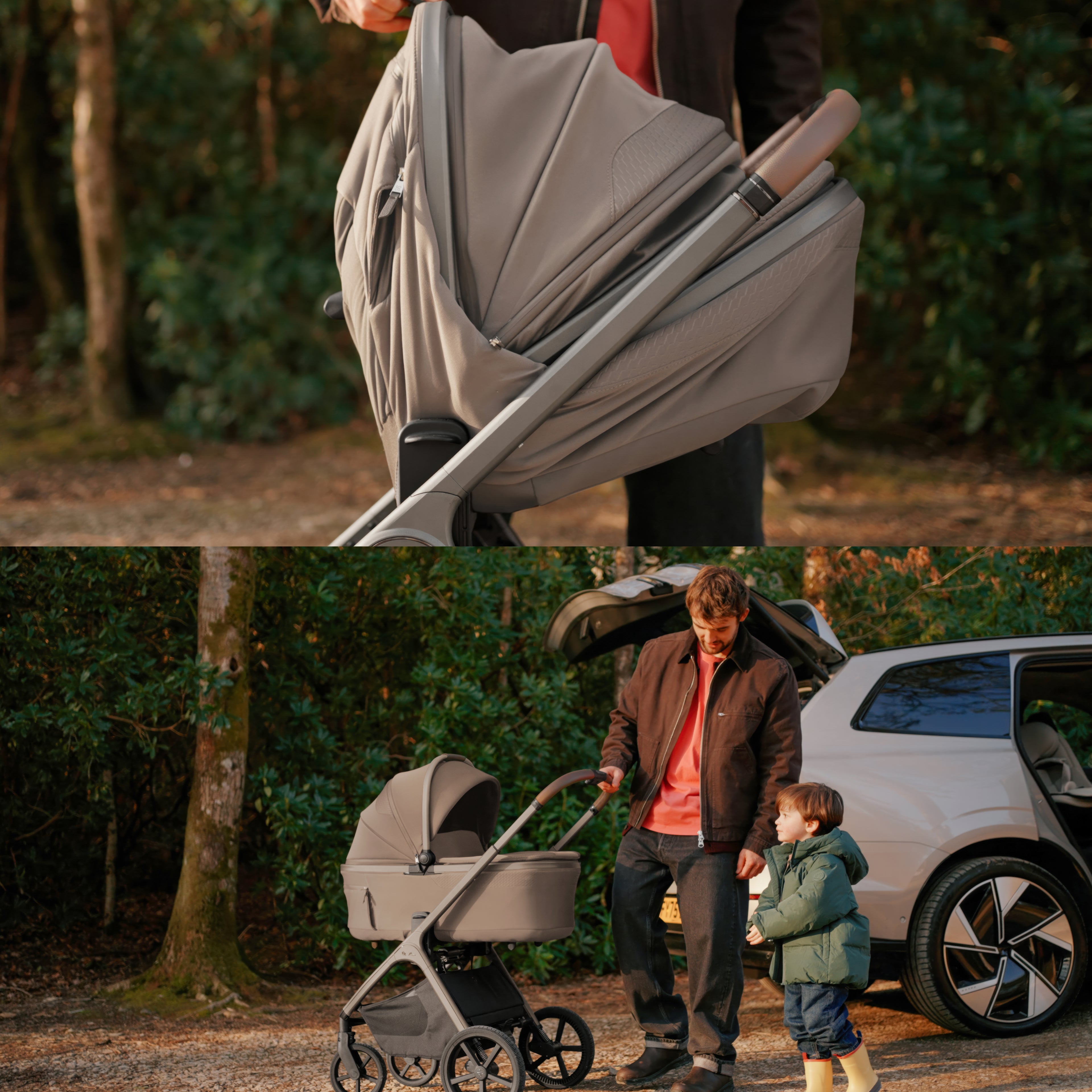 Cove 2 Champagne Travel System Accessory Bundle (8 piece)