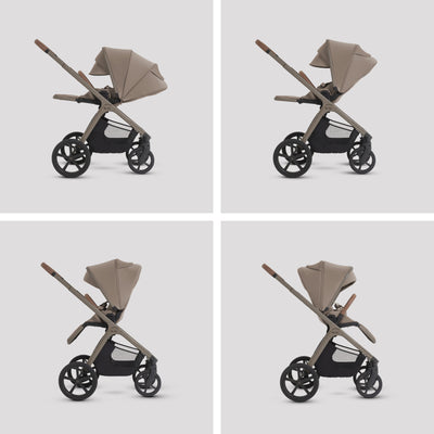 Cove 2 Champagne Travel System Ultimate 360 Infant Carrier Bundle (10 piece)