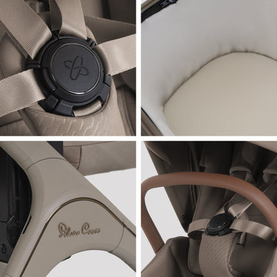 Cove 2 Champagne Travel System Accessory Bundle (8 piece)