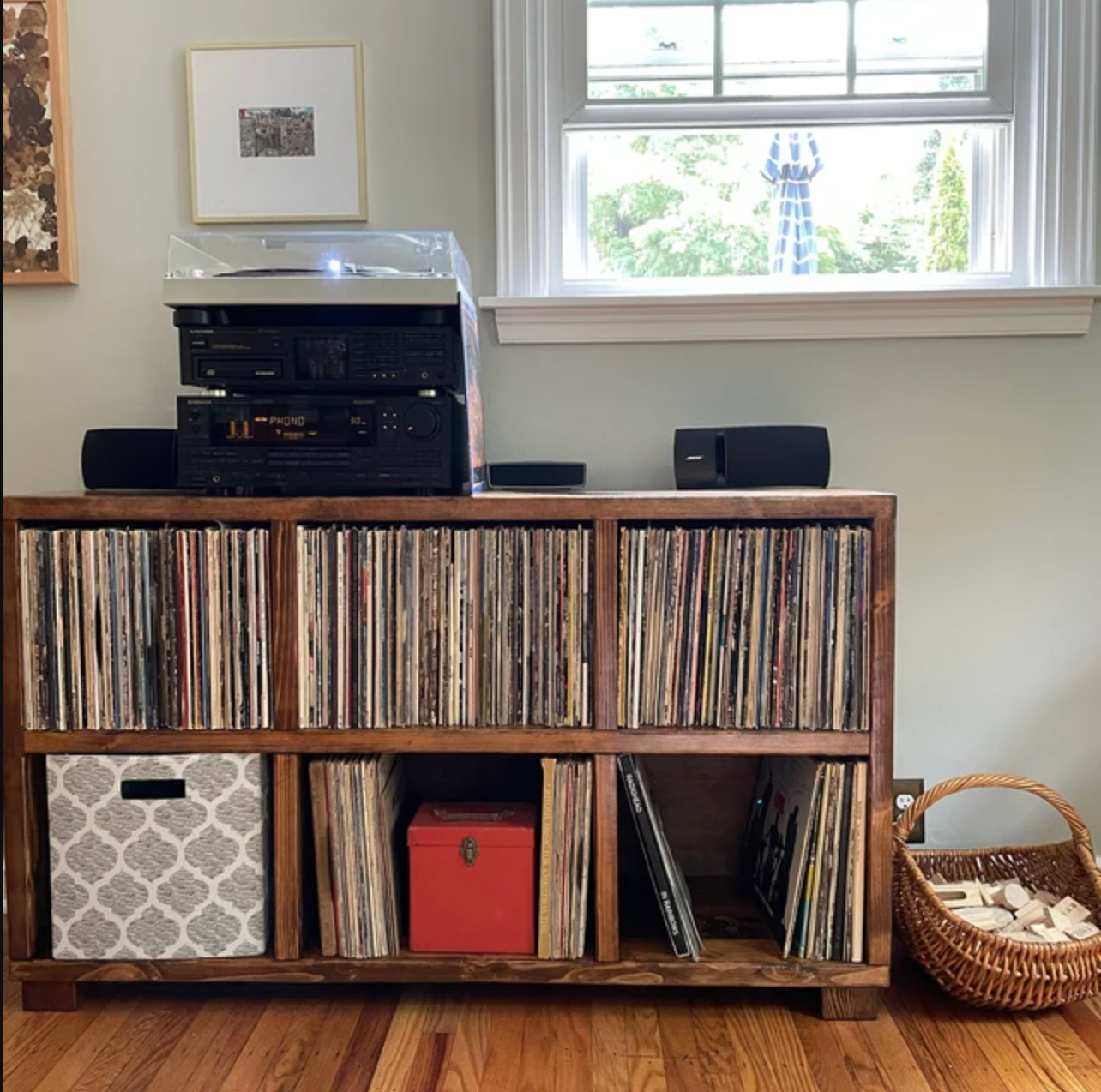 6Pack Vinyl Record Storage