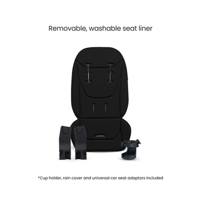Breez Onyx Travel System Ultimate 360 Infant Carrier Bundle (12 piece)