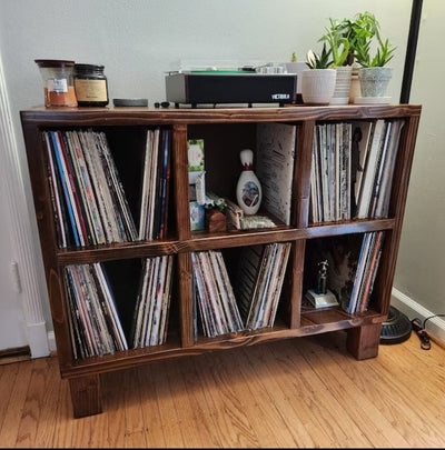 6Pack "Widebody" Vinyl Record Storage