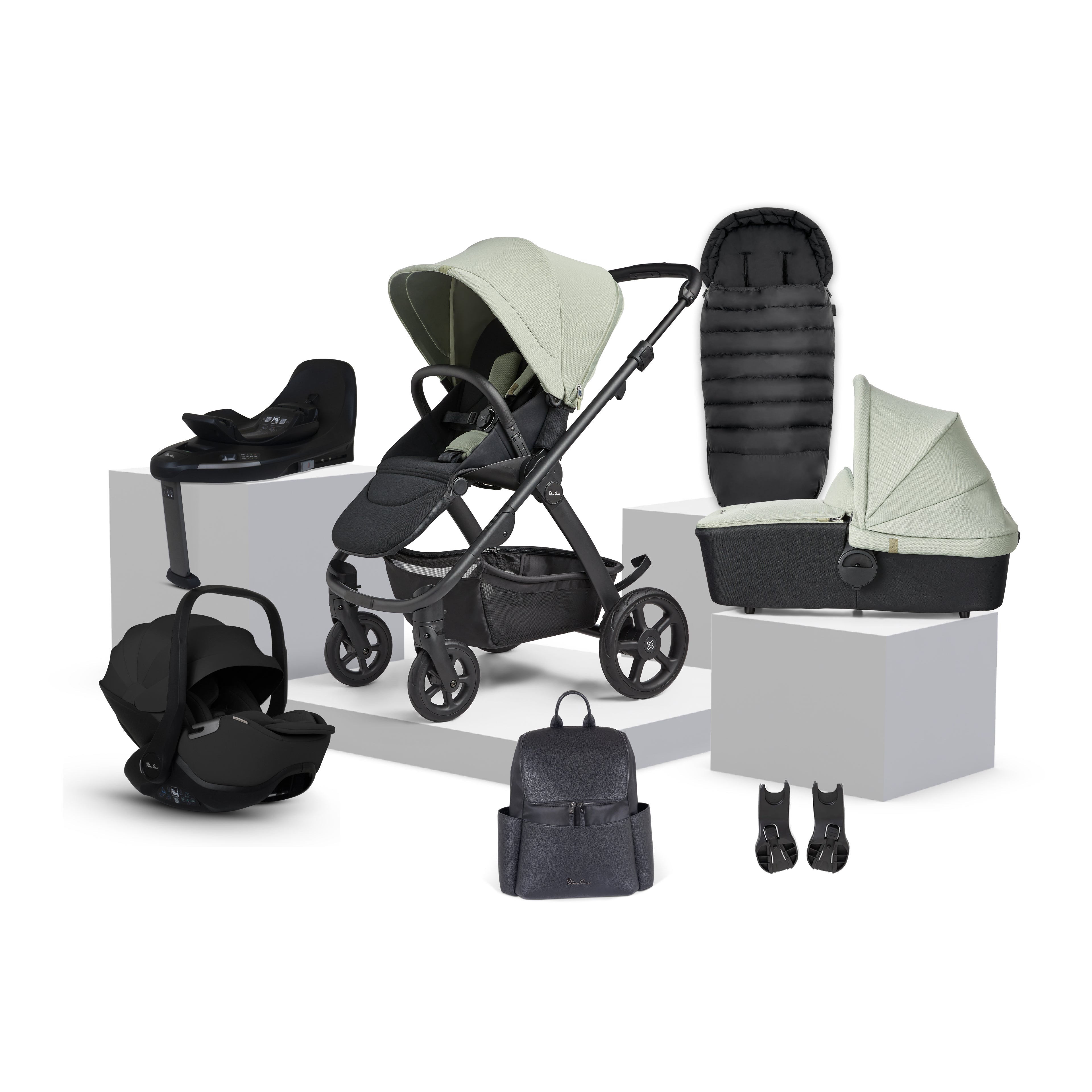 Tide Sage Travel System Ultimate 360 Infant Carrier Bundle (9 piece)