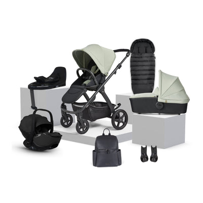 Tide Sage Travel System Ultimate 360 Infant Carrier Bundle (9 piece)