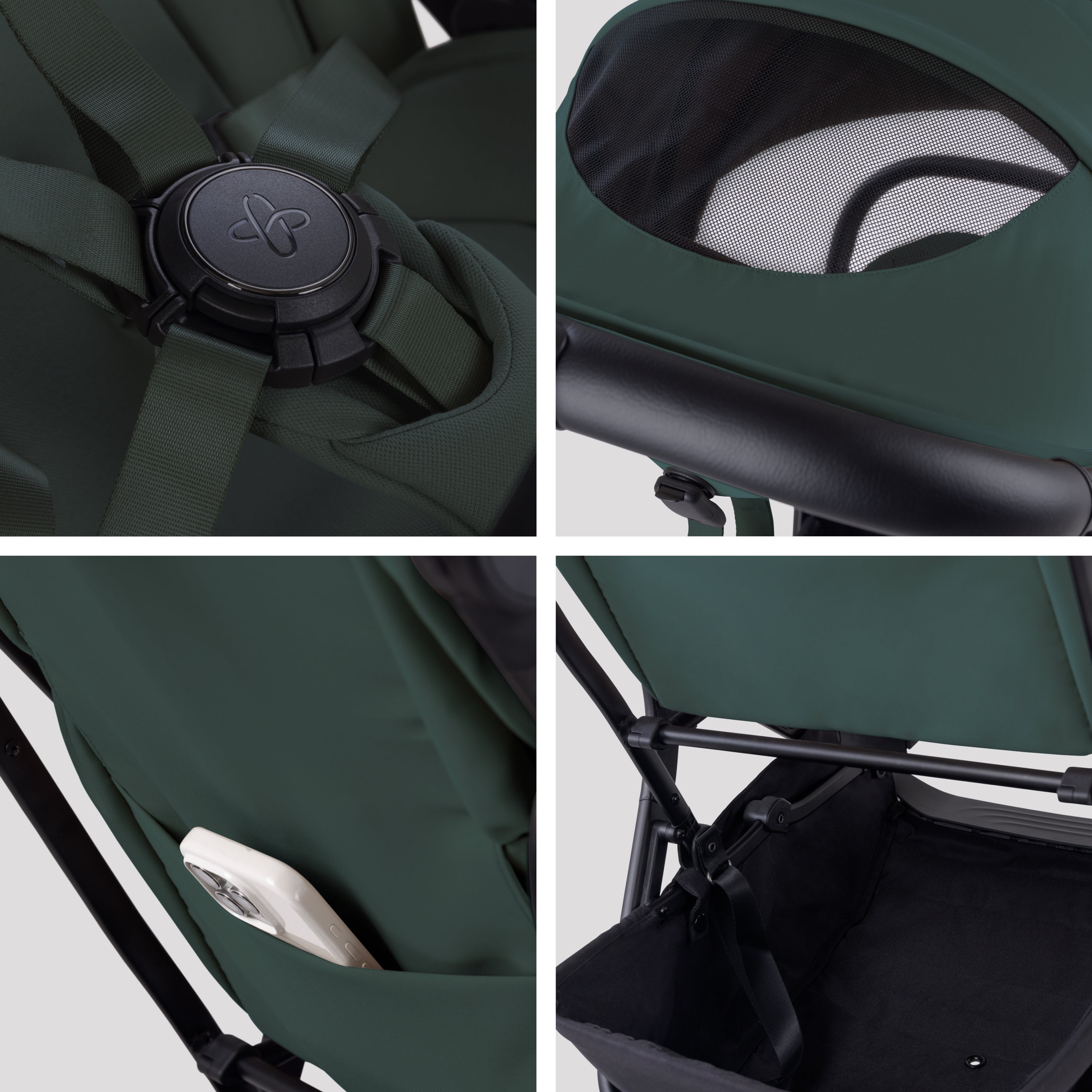 Nia Conifer Compact Travel Stroller