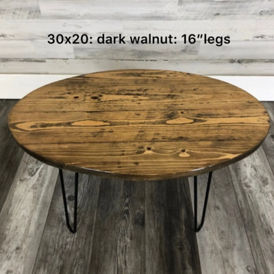Oval Coffee Table