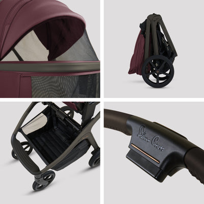 Cove Damson Travel System Ultimate 360 Infant Carrier Bundle (10 piece)