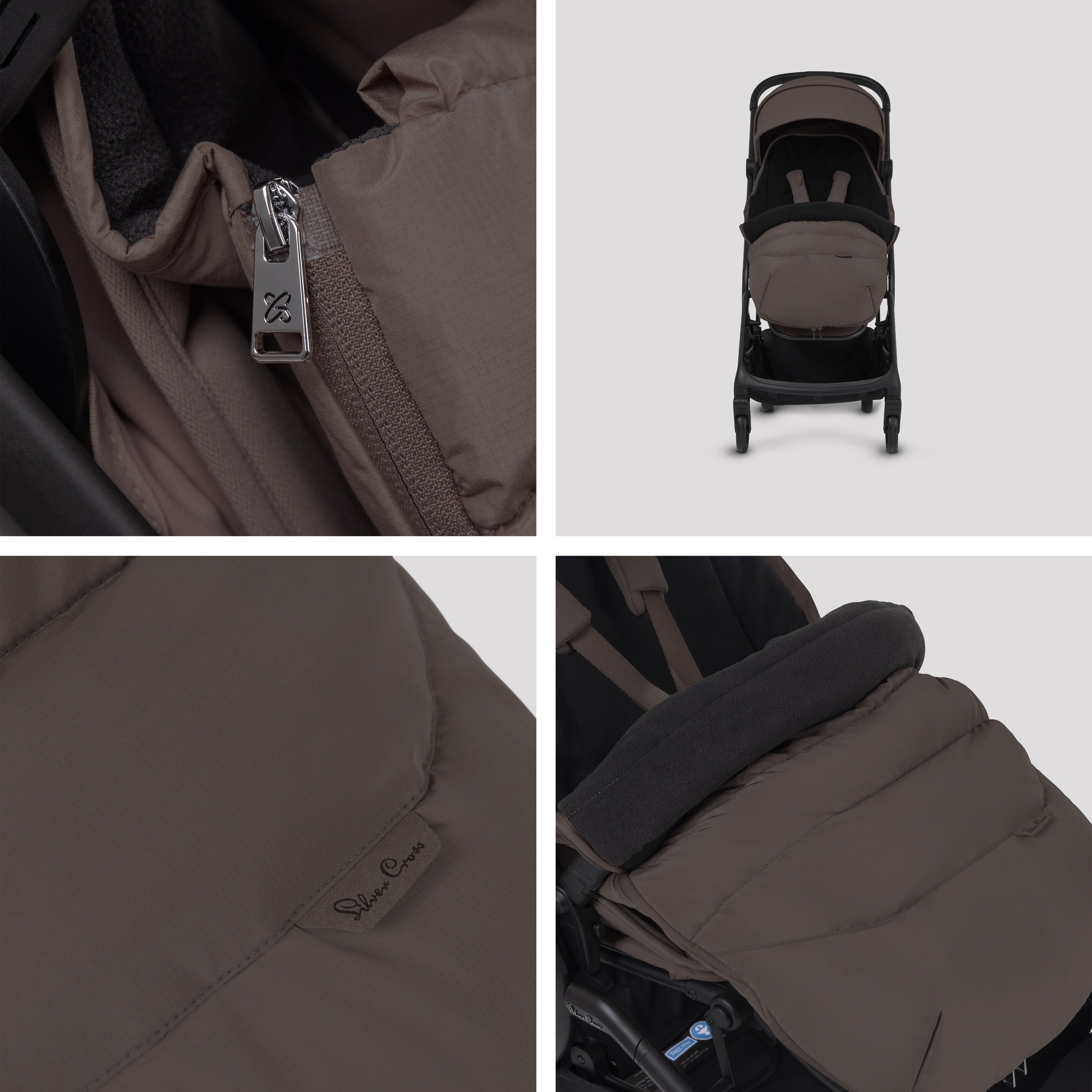 Nia Footmuff Chocolate